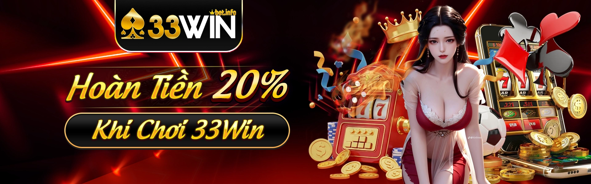 33win hoàn trả lên tới 20%